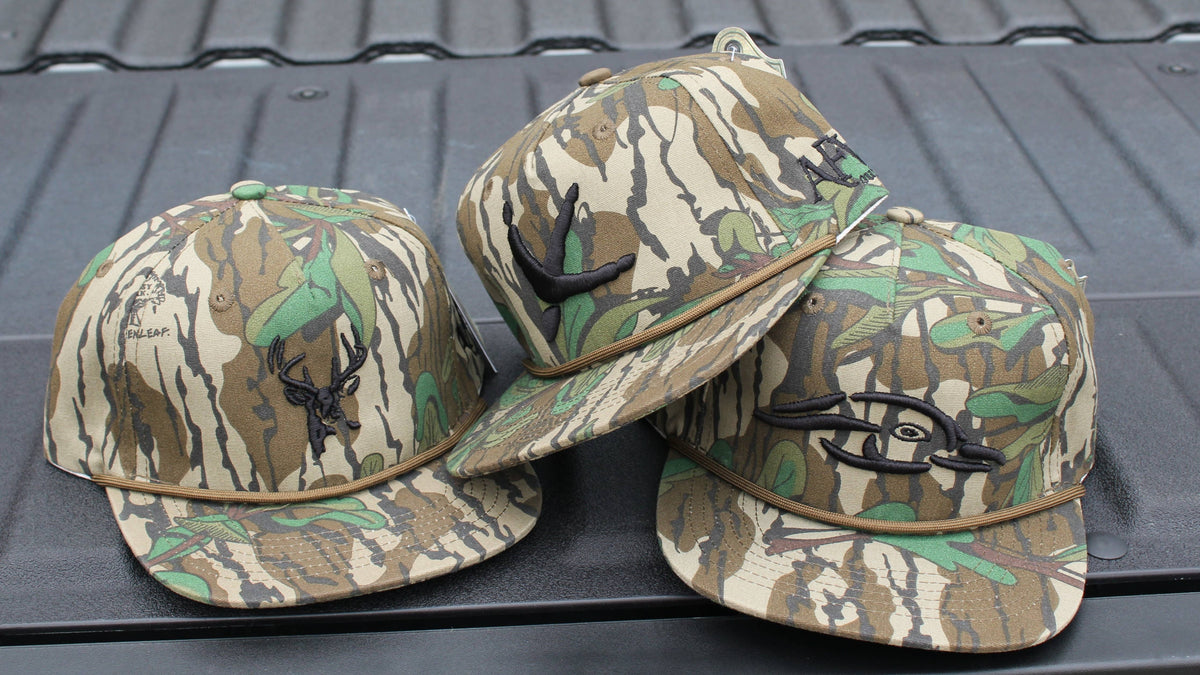 Old Rope Greenleaf Mossy Oak Hats