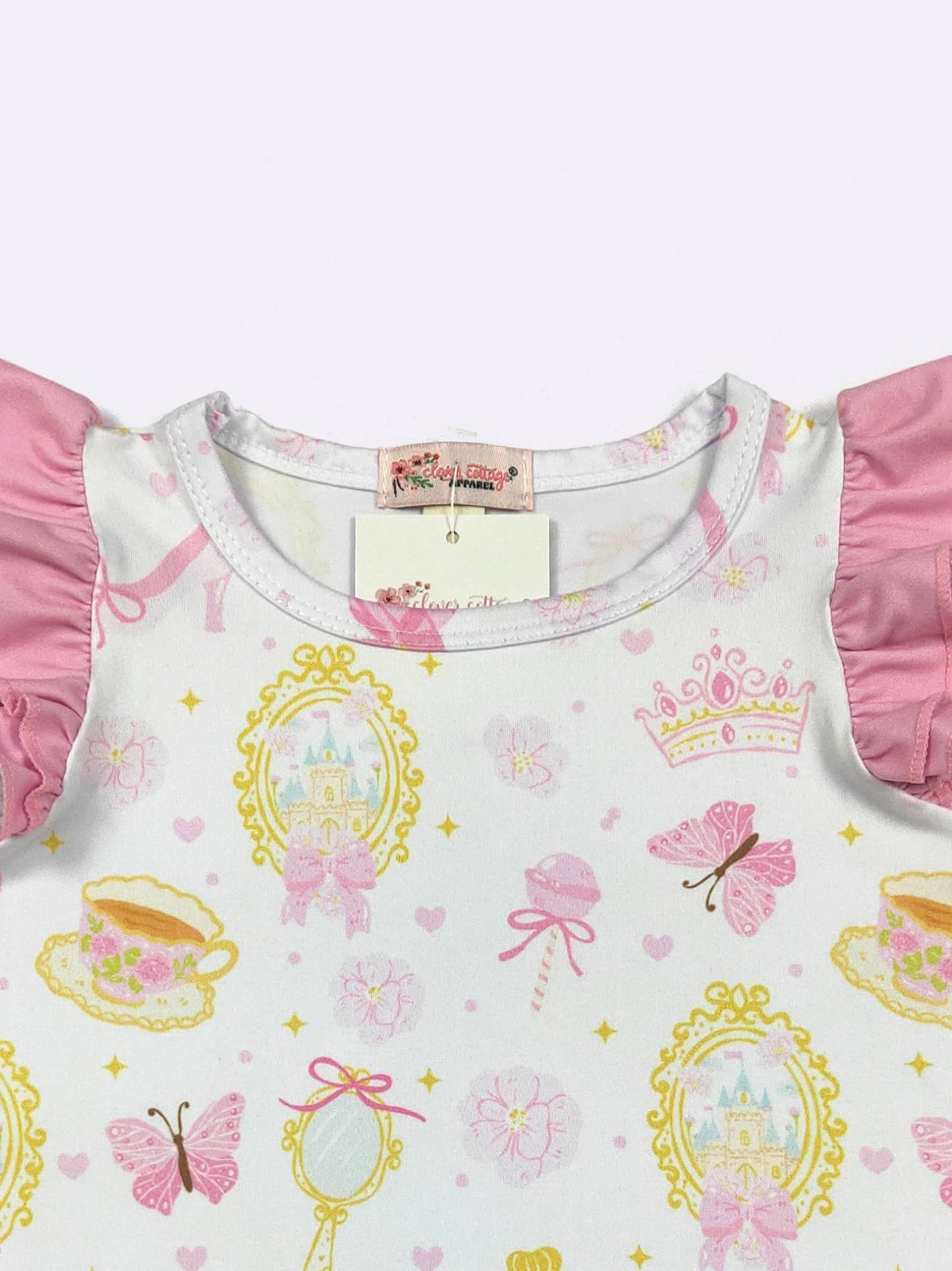 Clover Cottage - Princess Baby Romper