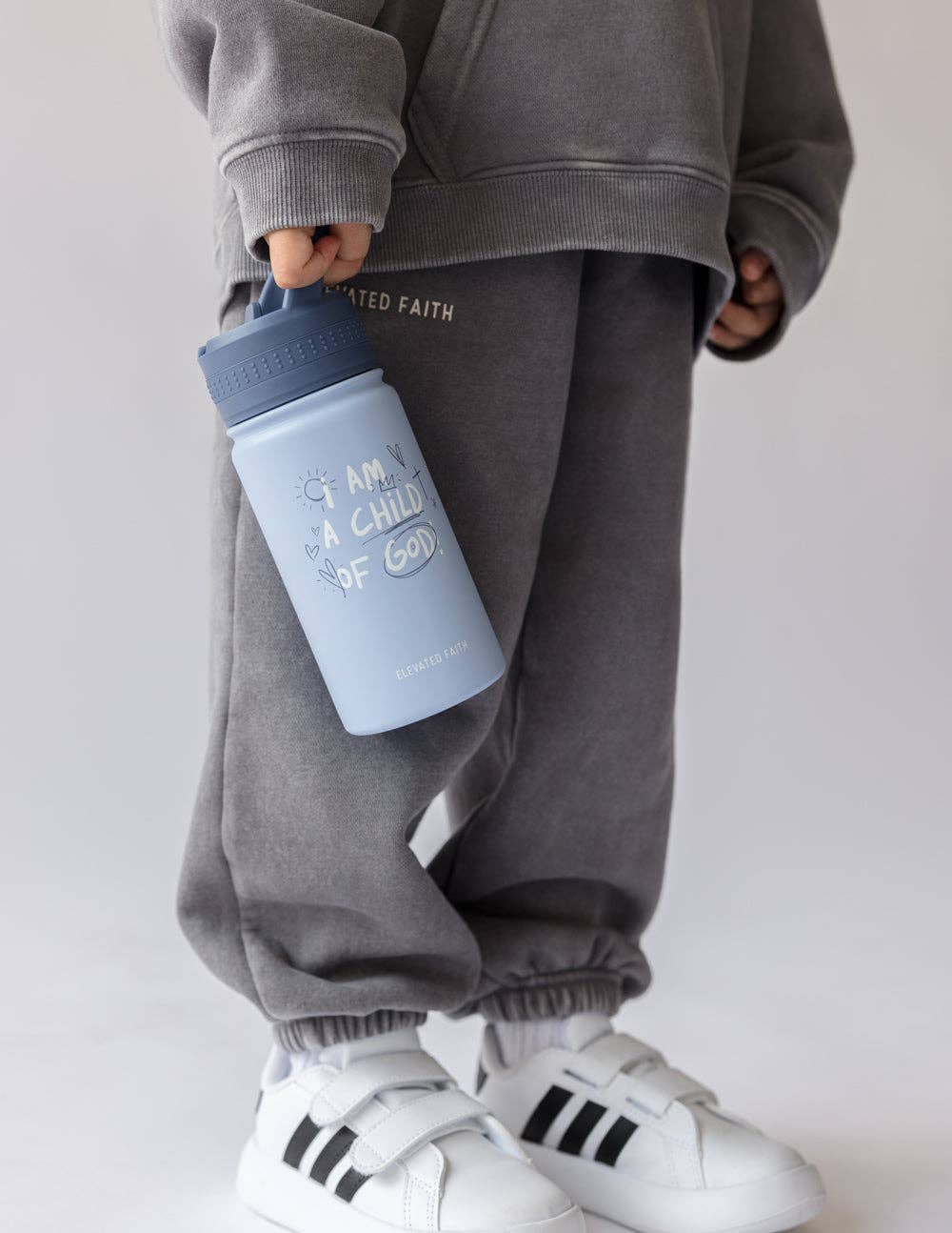 Elevated Faith - Child of God Kids Water Bottle