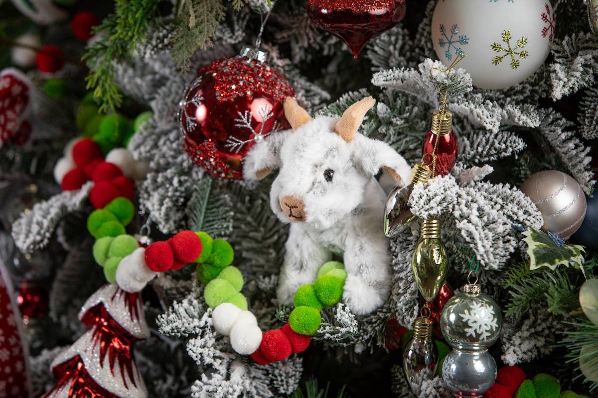 The Petting Zoo - 6" (14cm) Babiez Wild Onez Goat Farm Plush