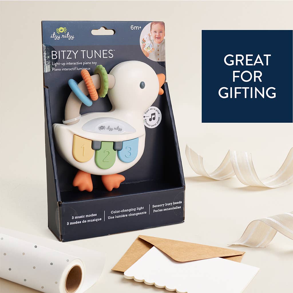 Itzy Ritzy - "NEW" Bitzy Tunes™ - Light-up Interactive Piano Toy