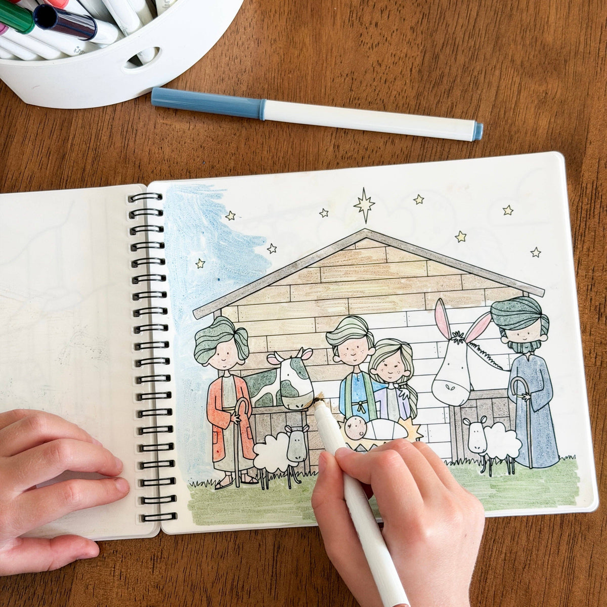 Ryan & Rose - Bible Stories Silicone Coloring Book