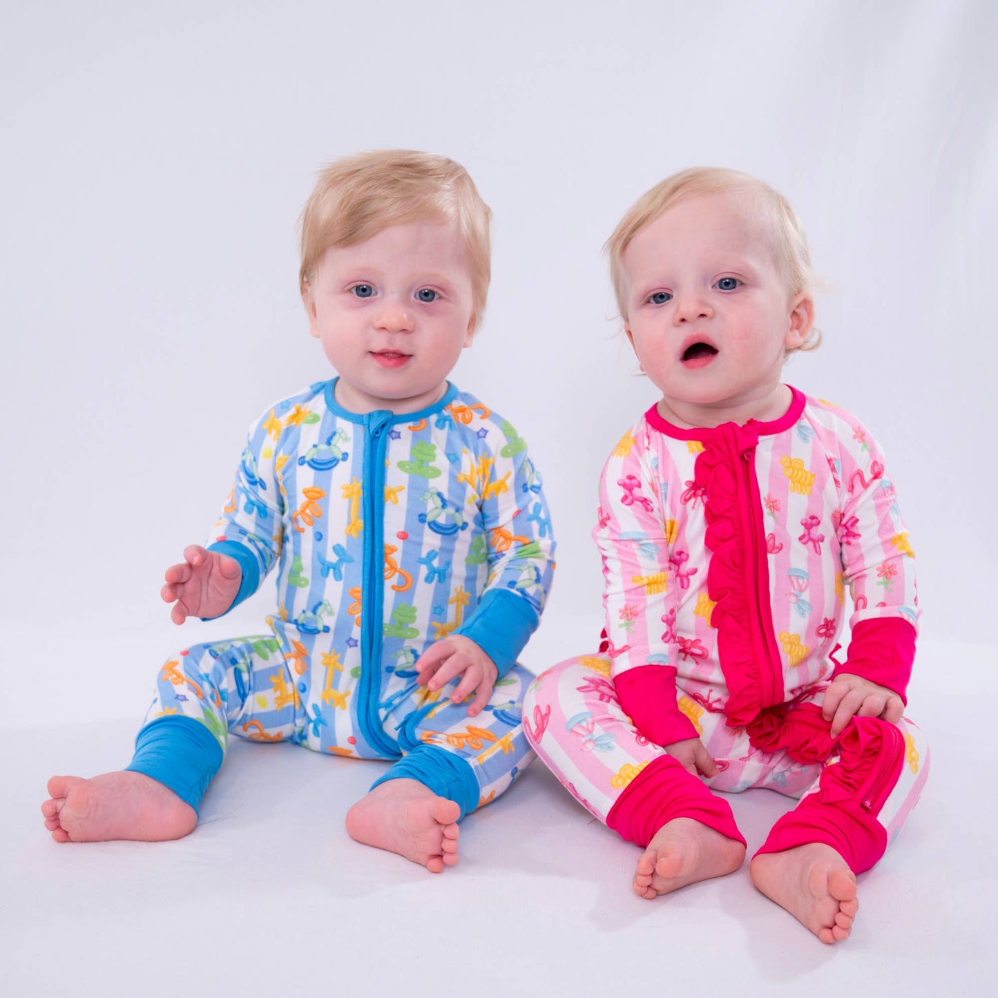 Twist and Shout Baby Girl Bamboo Pajamas