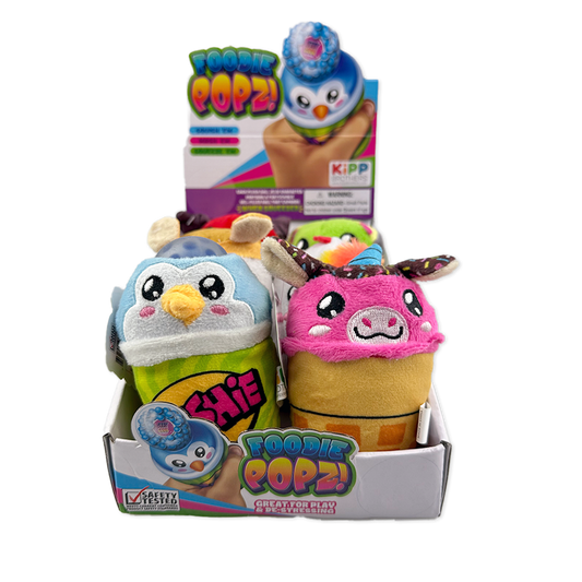 Novelty Brands - So Much Fun! Foodie Squishy Plush Toy Assortment - 6/Display