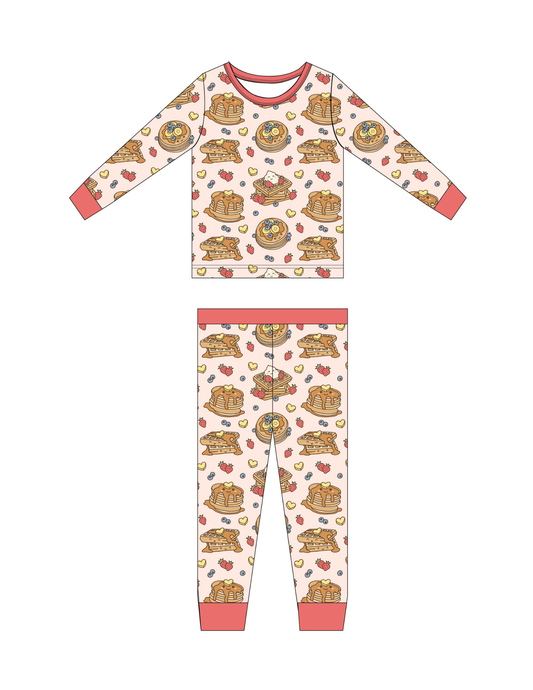 Pink Waffly Cute Jam Set