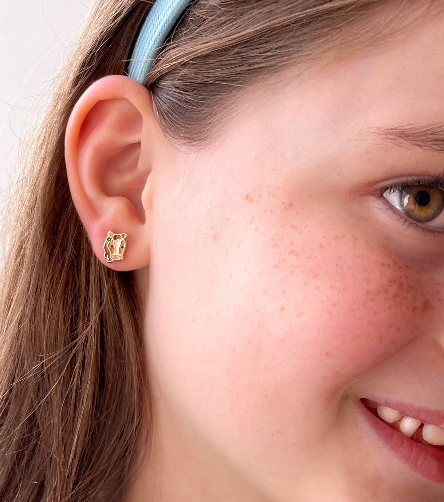 Girl Nation - Pretty Pony Cutie Stud Earrings