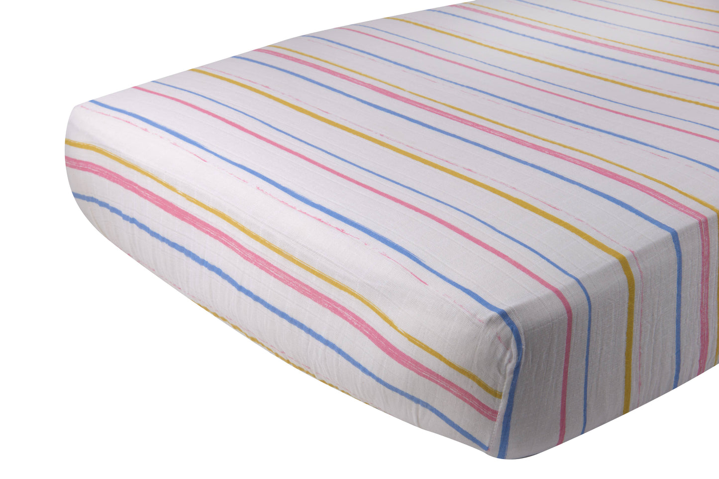 Newcastle Classics - Watercolor Stripe Crib Sheet