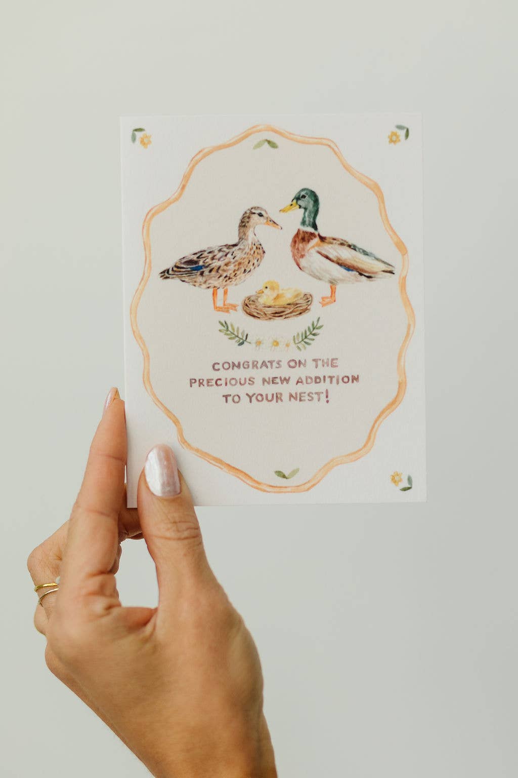 Baby Little Duckling Greeting Card