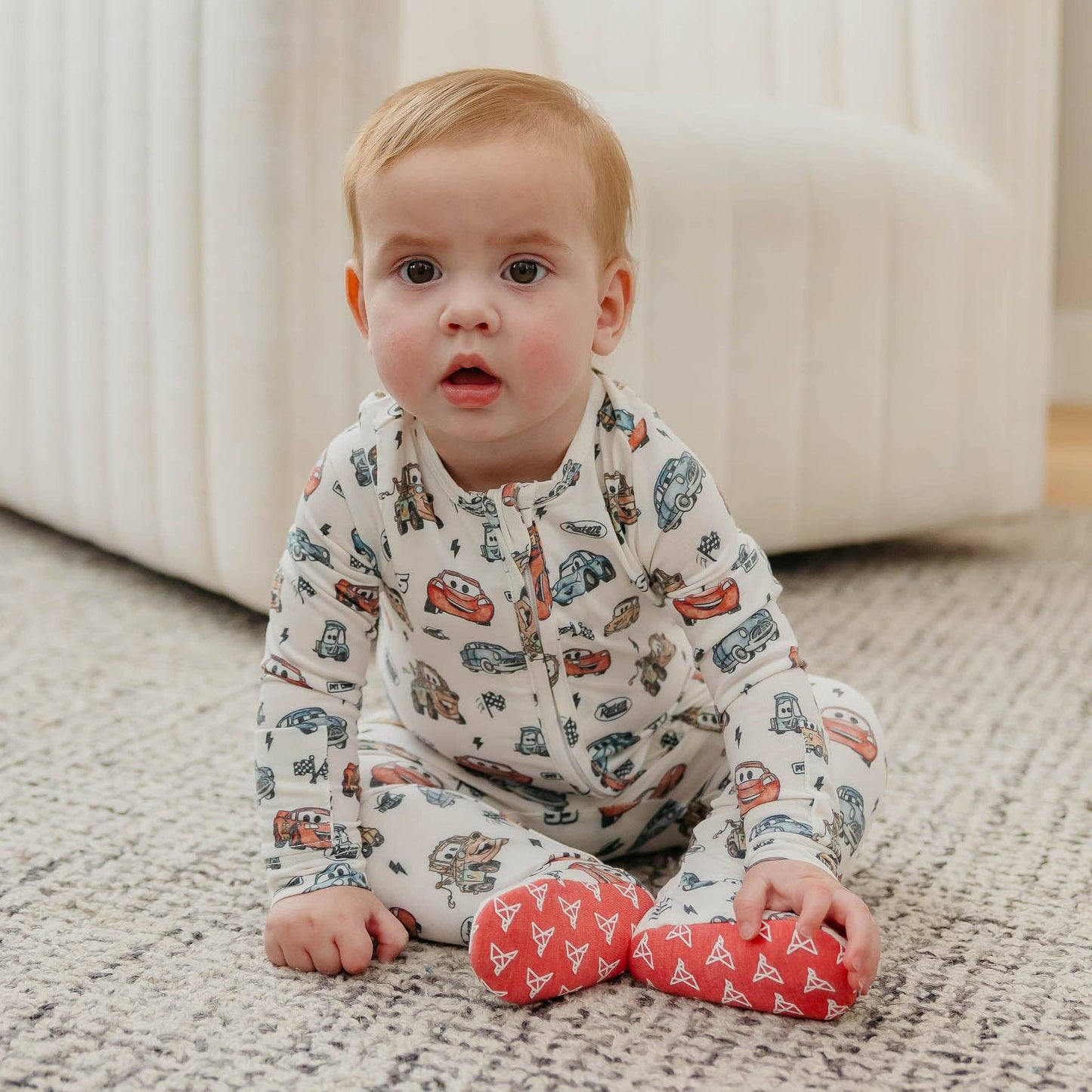 Copper Pearl - Zip-Up Footie Pajama - Disney Pixar Cars
