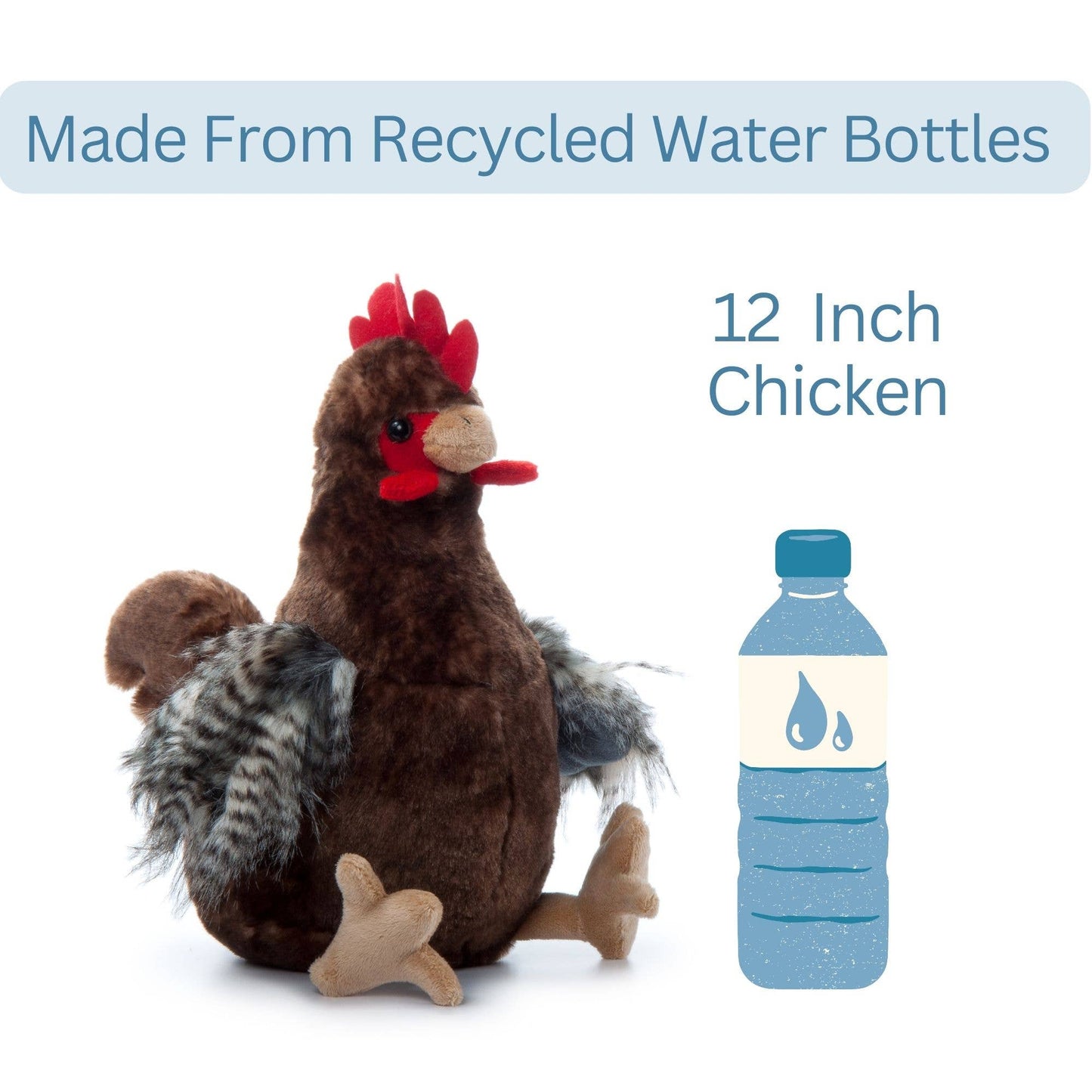 The Petting Zoo - 12" (28cm) Wild Onez Chicken
