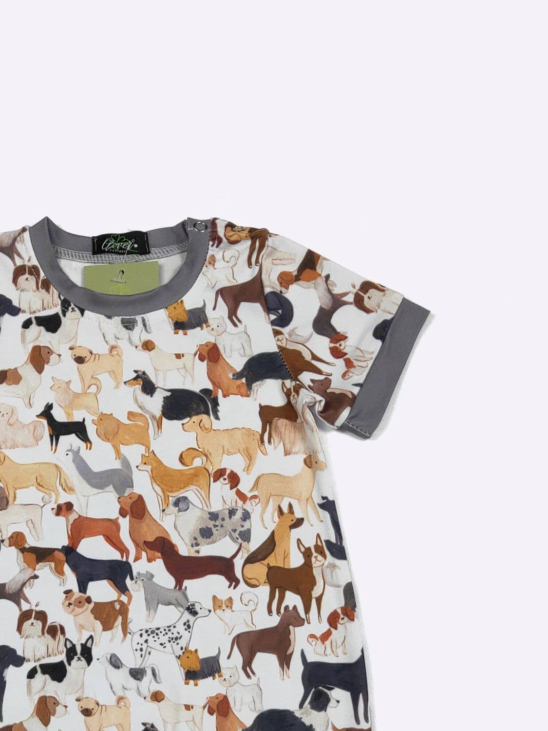 Clover Cottage - Dog Park Boy Romper