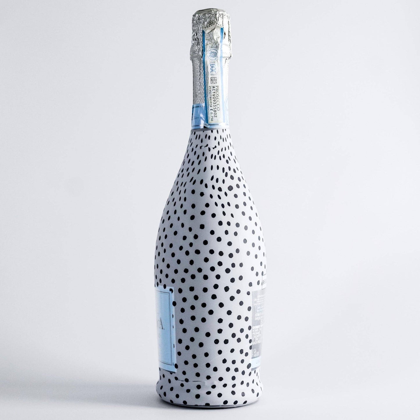 Beau Bottles - Beau Bottles Black and White Dots - Prosecco Collection