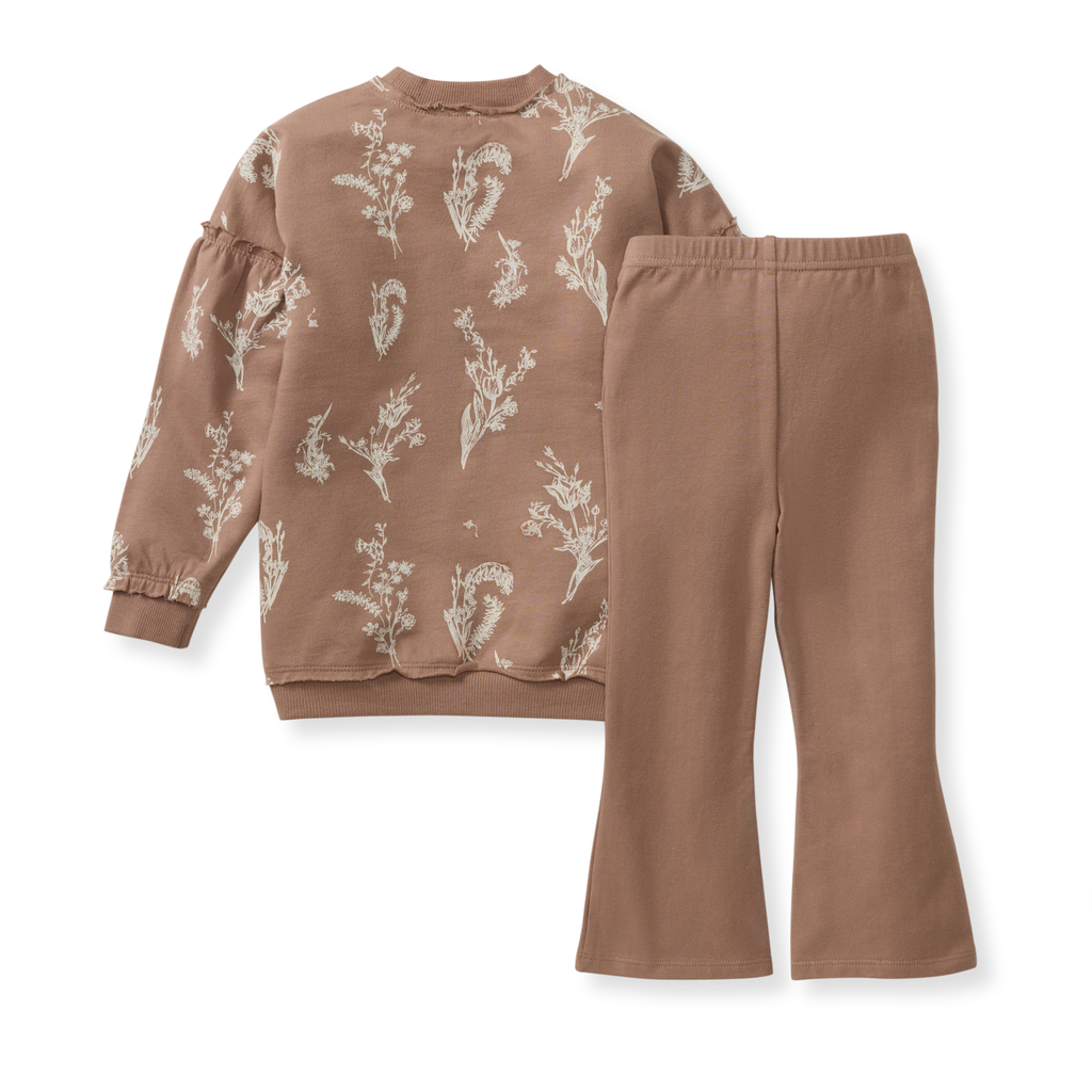 Burt's Bees Baby - Little Wild Flower Toddler Sweatshirt Set