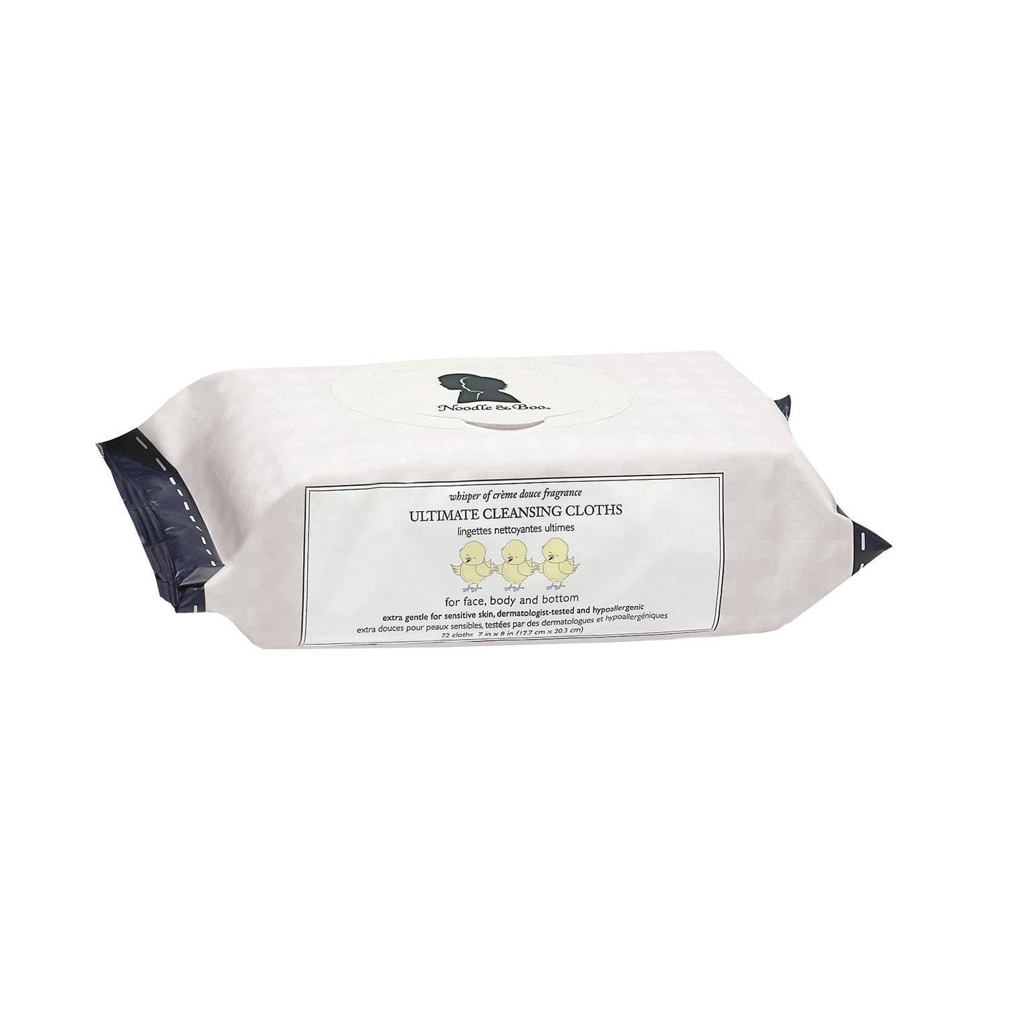 Noodle & Boo, Inc. - Ultimate Baby Cleansing Cloths, Crème Douce, 72ct per pack
