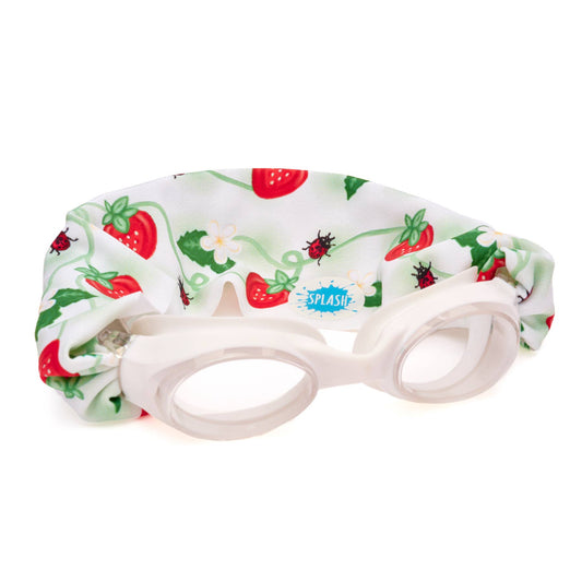 Splash Place Swim Goggles - Strawberry Fields Swim Goggles