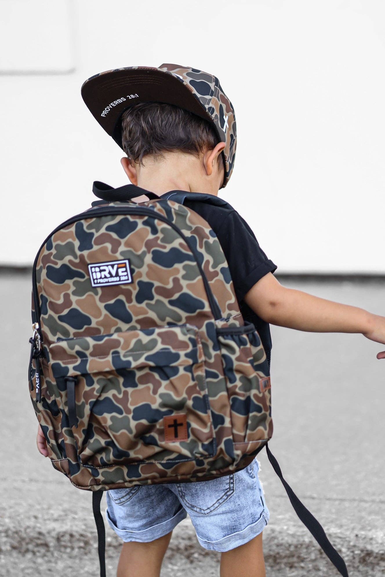 BRVE by Fletch - Brown Lord's Army Camo Backpack