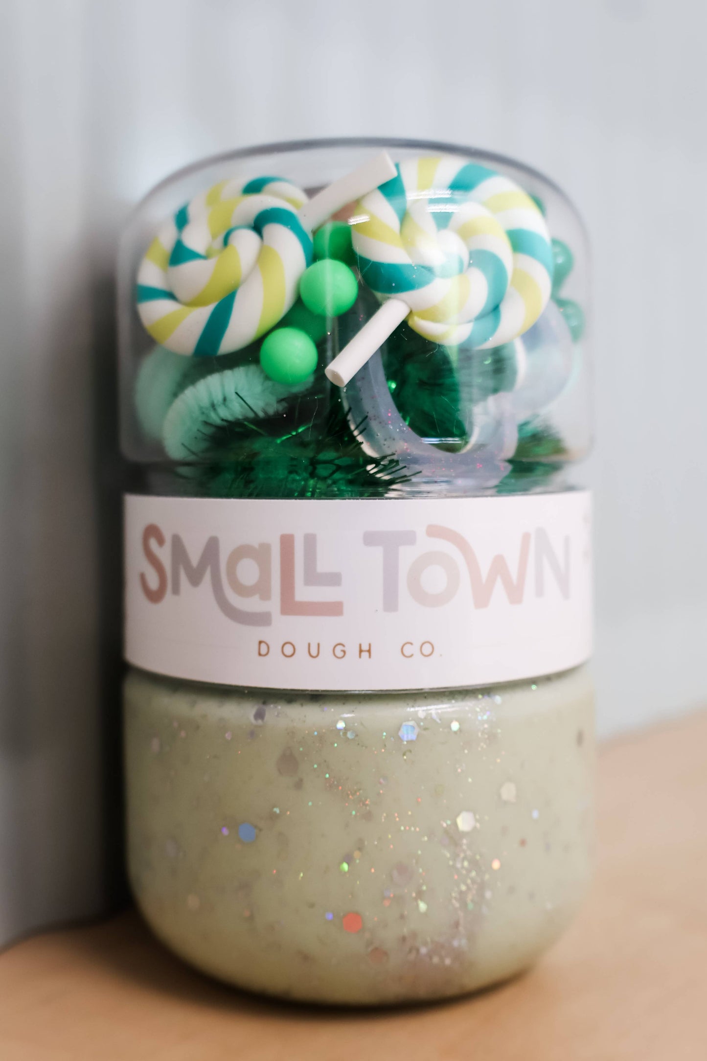 Small Town Dough Co.  Sensory Play Dough Jar