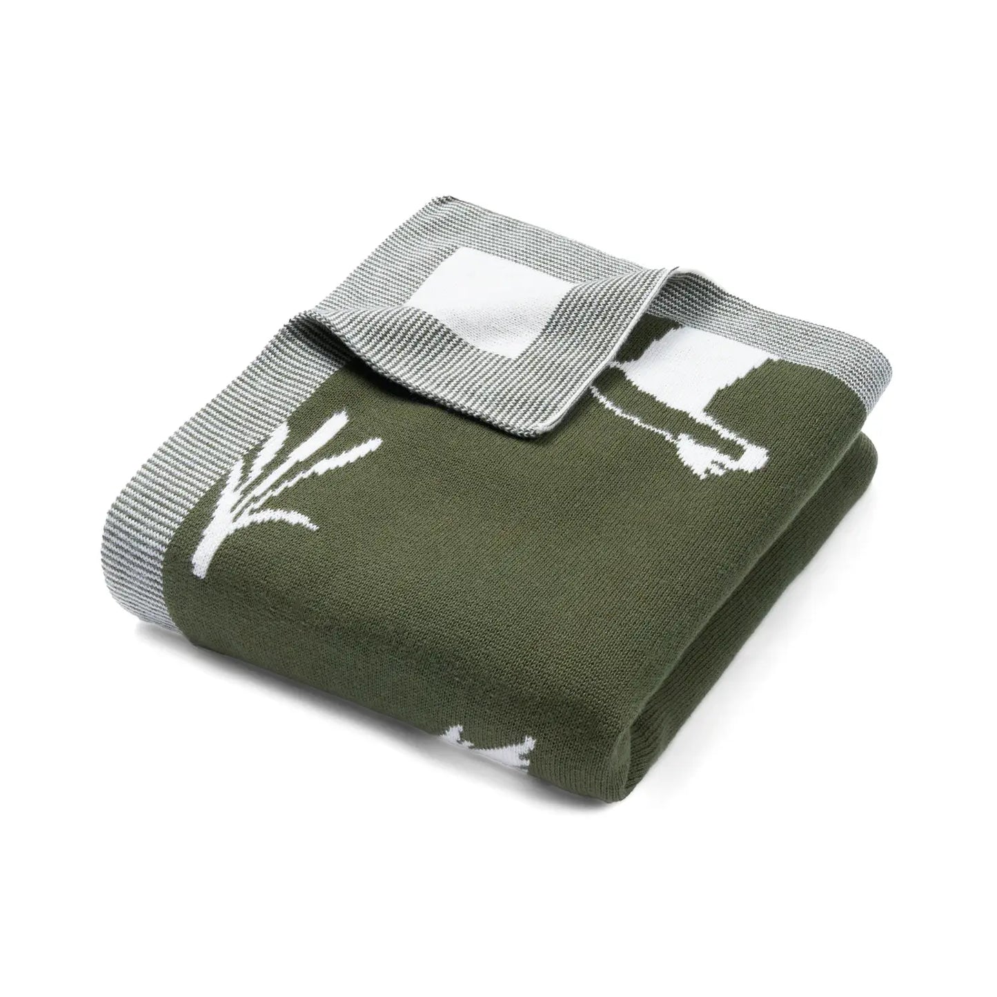 SWaddle AN - Mallard Duck Jacquard Baby Blanket