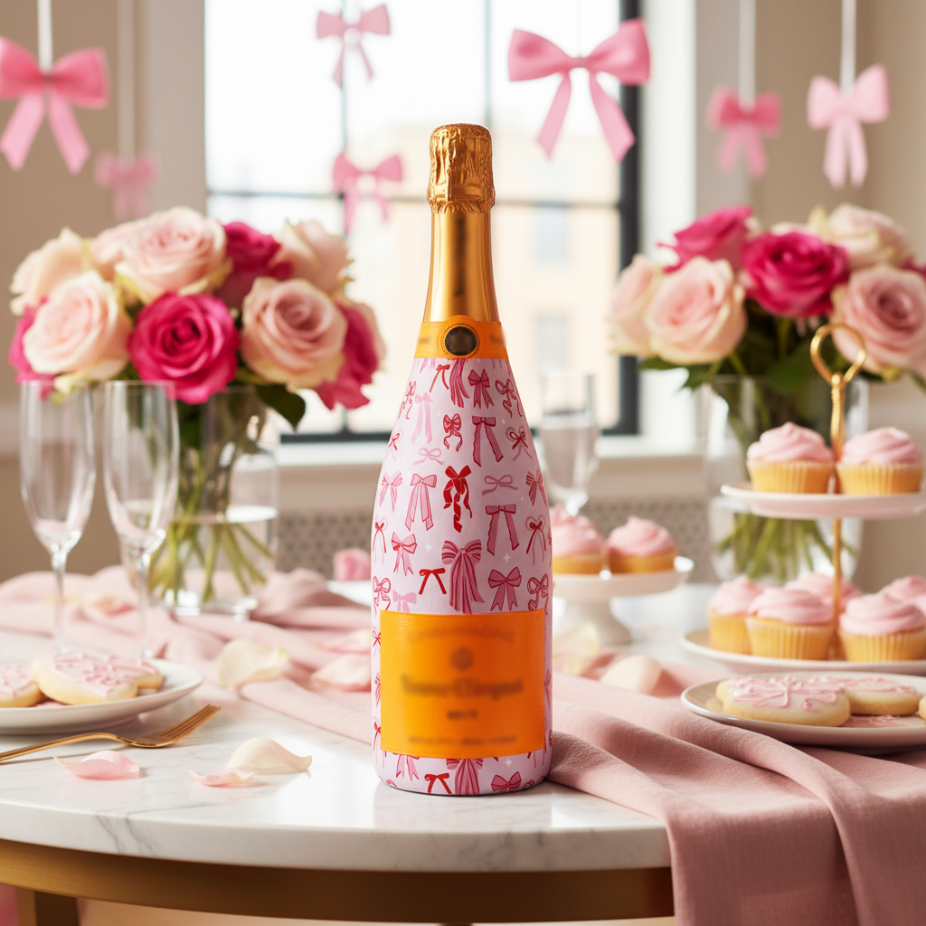 Beau Bottles - Beau Bottles Pretty in Bows- Champagne Collection