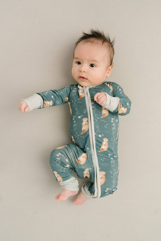 Little One Shop - Otter Pals Bamboo Sleeper