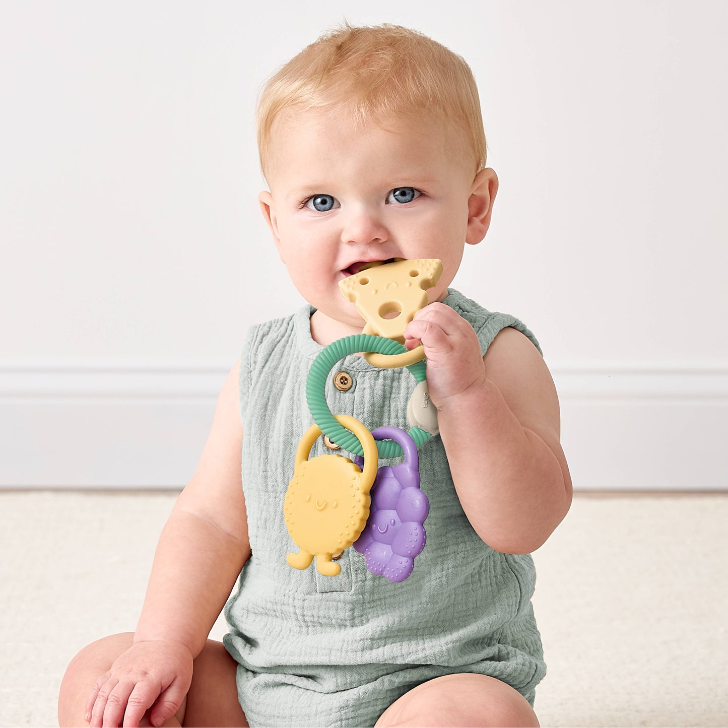 Itzy Ritzy - *NEW* Itzy Trio™ Multi-textured Silicone Teether Charcuterie