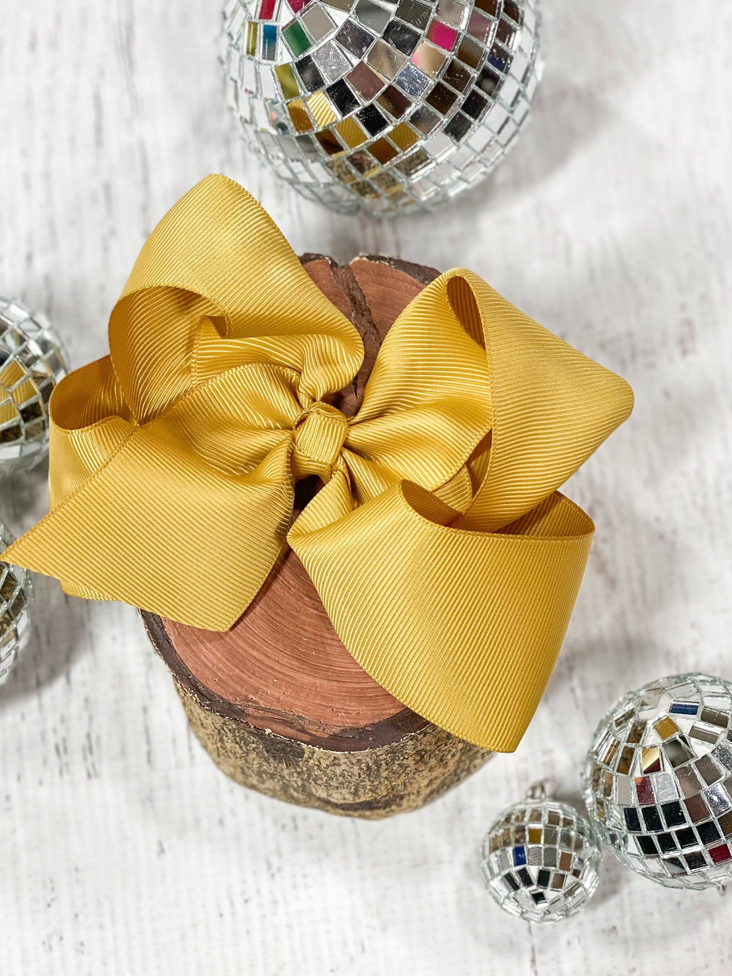 Classic Grosgrain Hair Bow - Alligator Clip - 4.5"