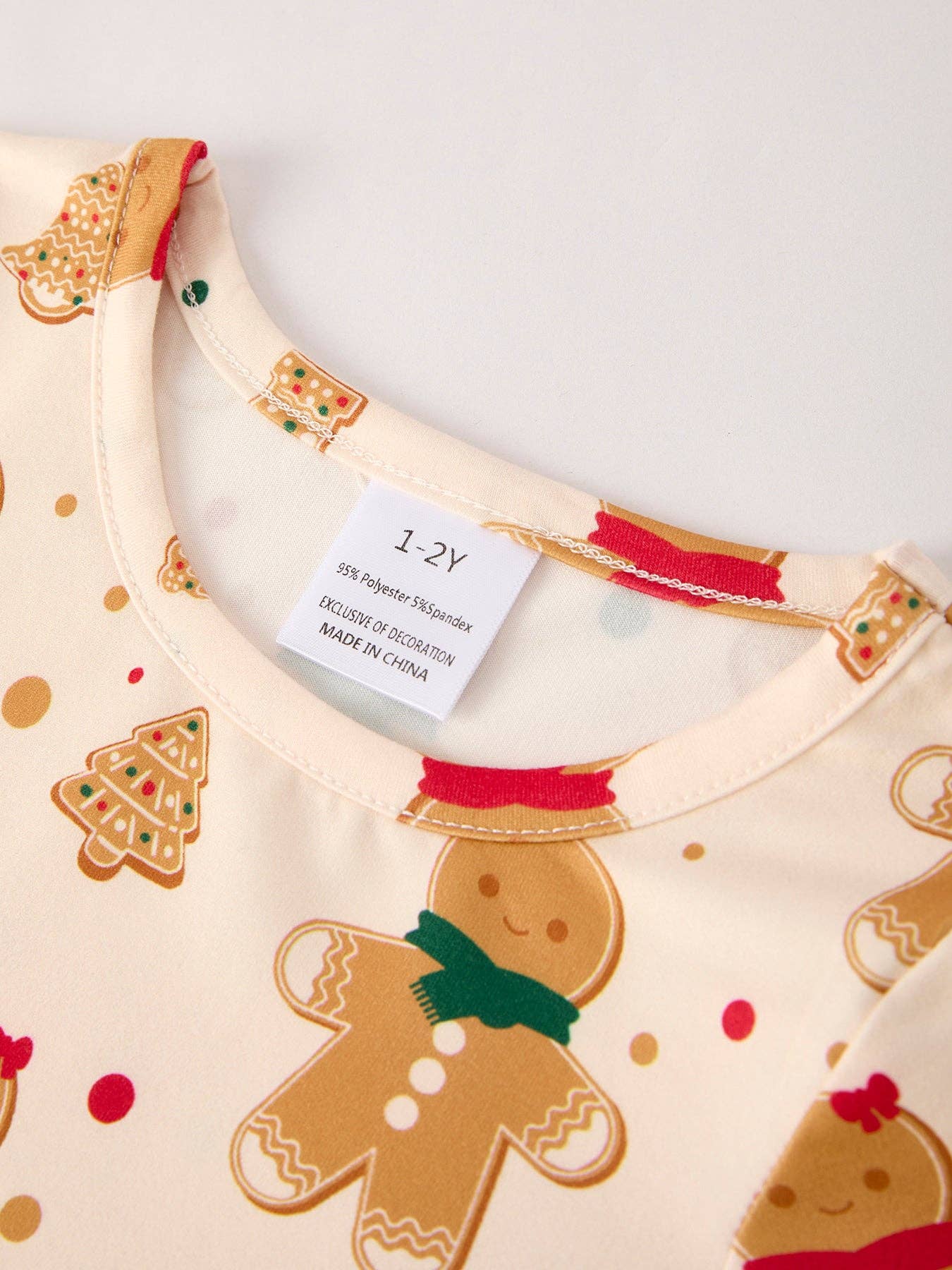 Winter Christmas Print Girls Dress