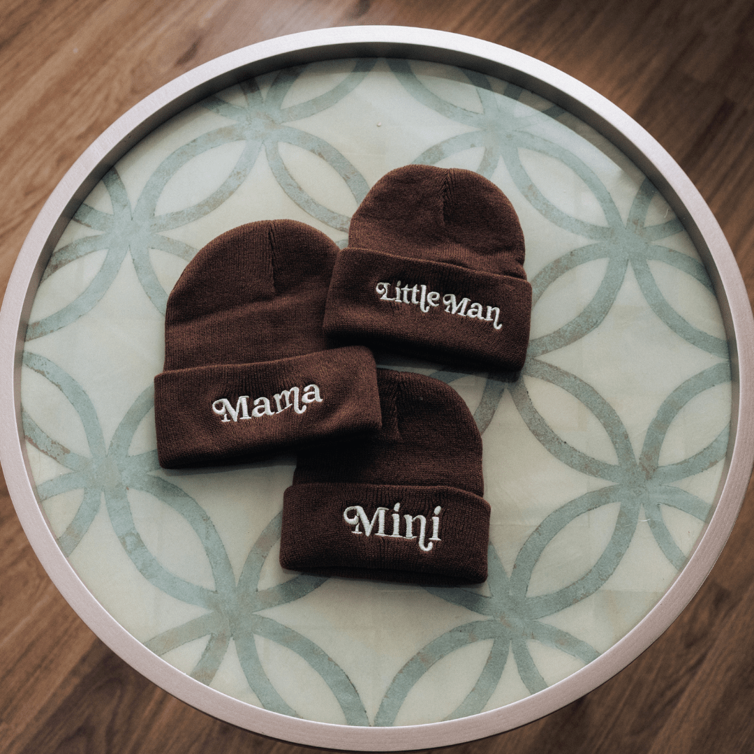 Mama- Dark Brown Hat