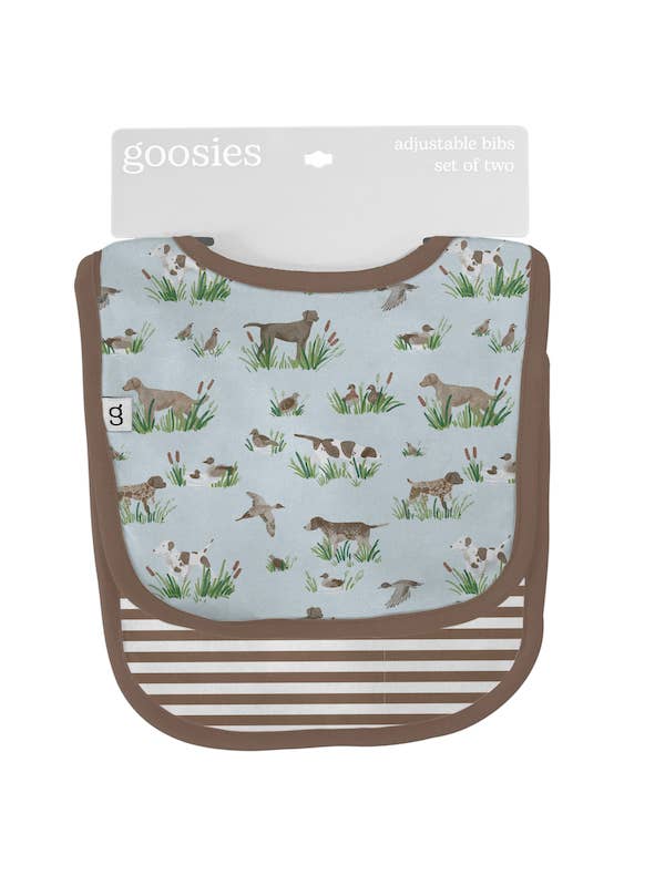 Goosies - Delta Bird Hunting Dogs Bib Set