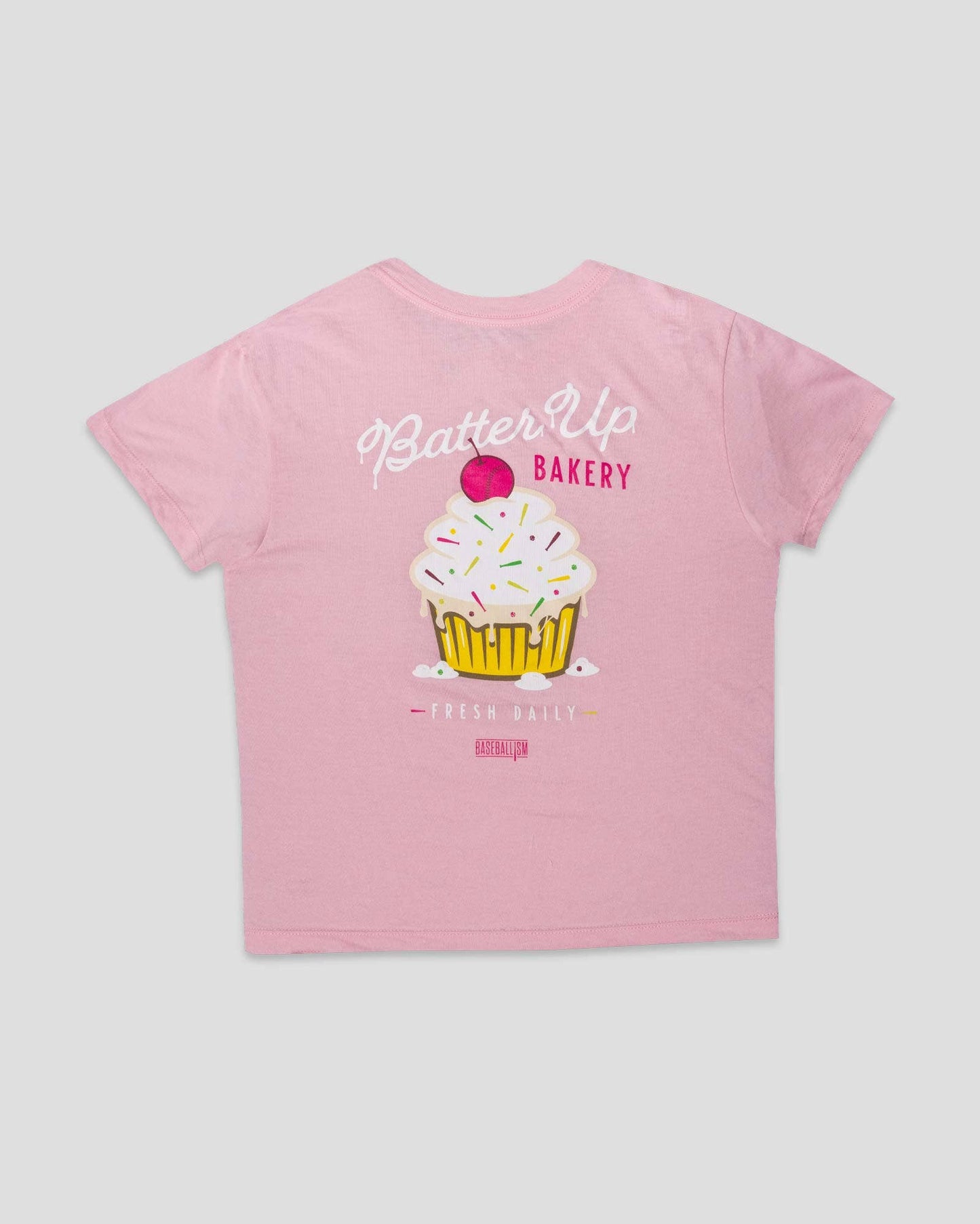 Baseballism - Batter Up Bakery Confetti Cupcake Youth T-Shirt