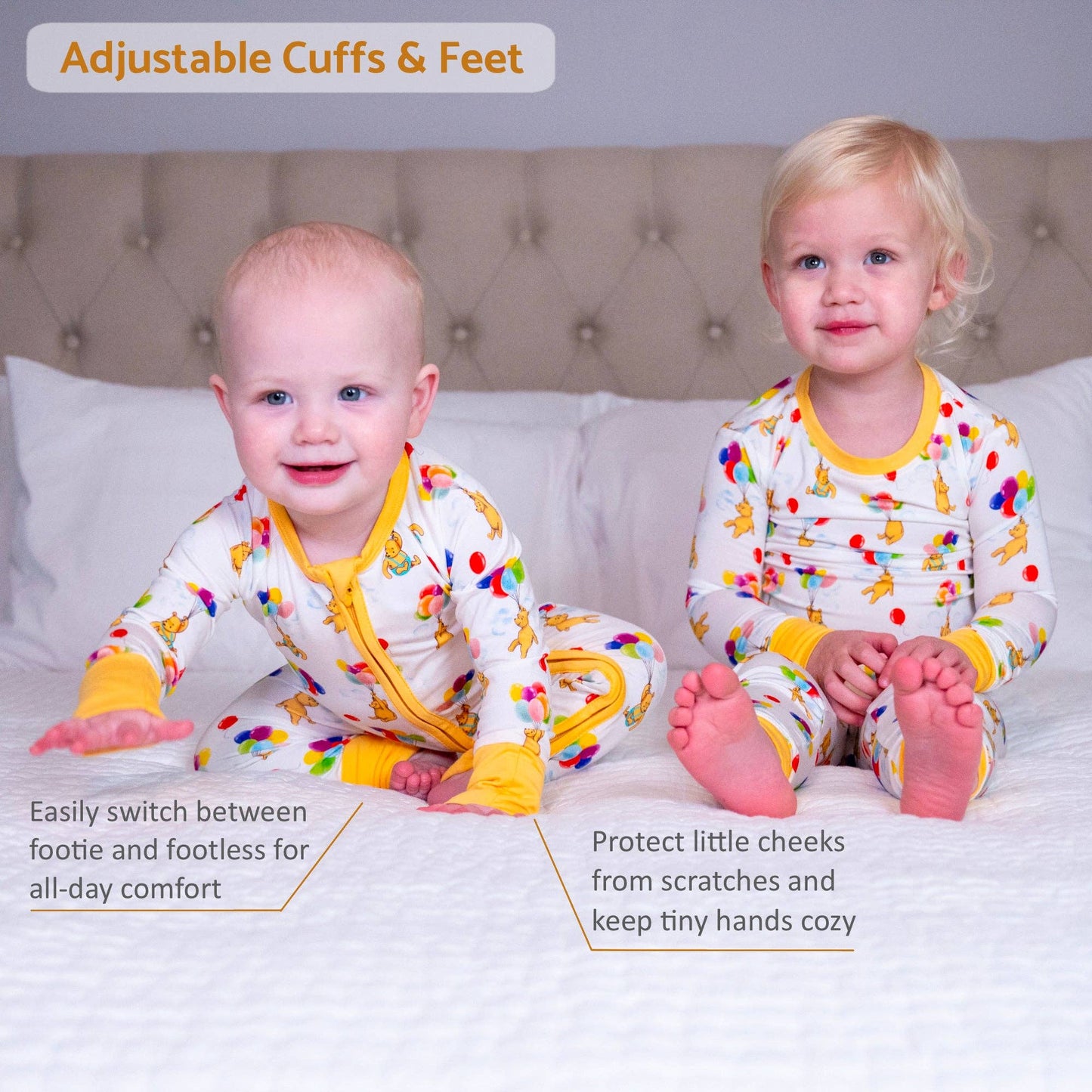 Up, Up & Bear! Zipper One Piece Pajama