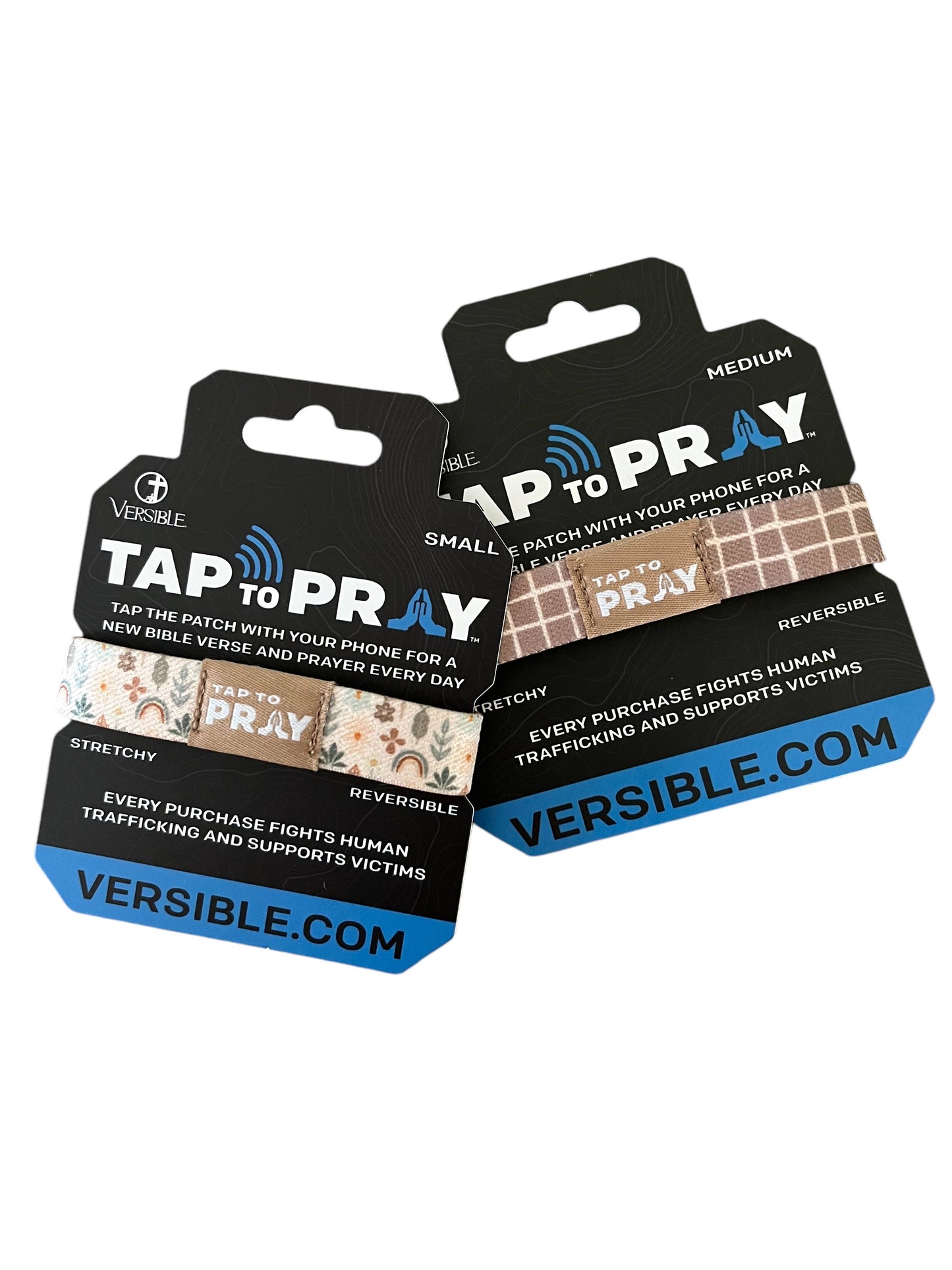 Versible - Tap To Pray™ Wristbands - Prairie &  Plaid