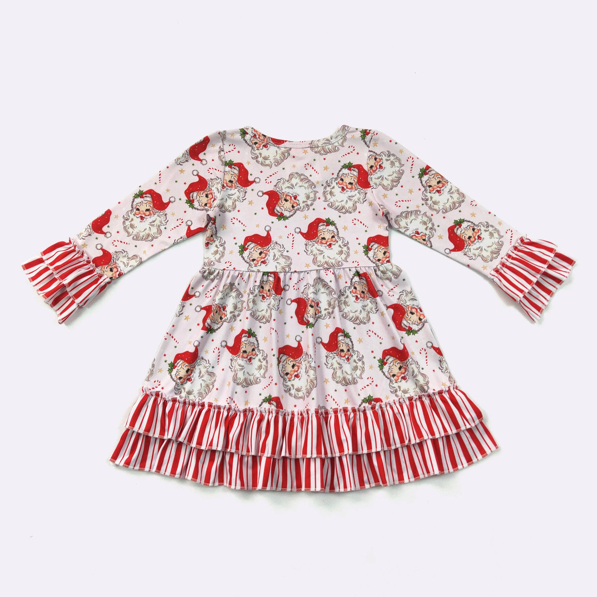 Pink Kris Kringle Girls Dress