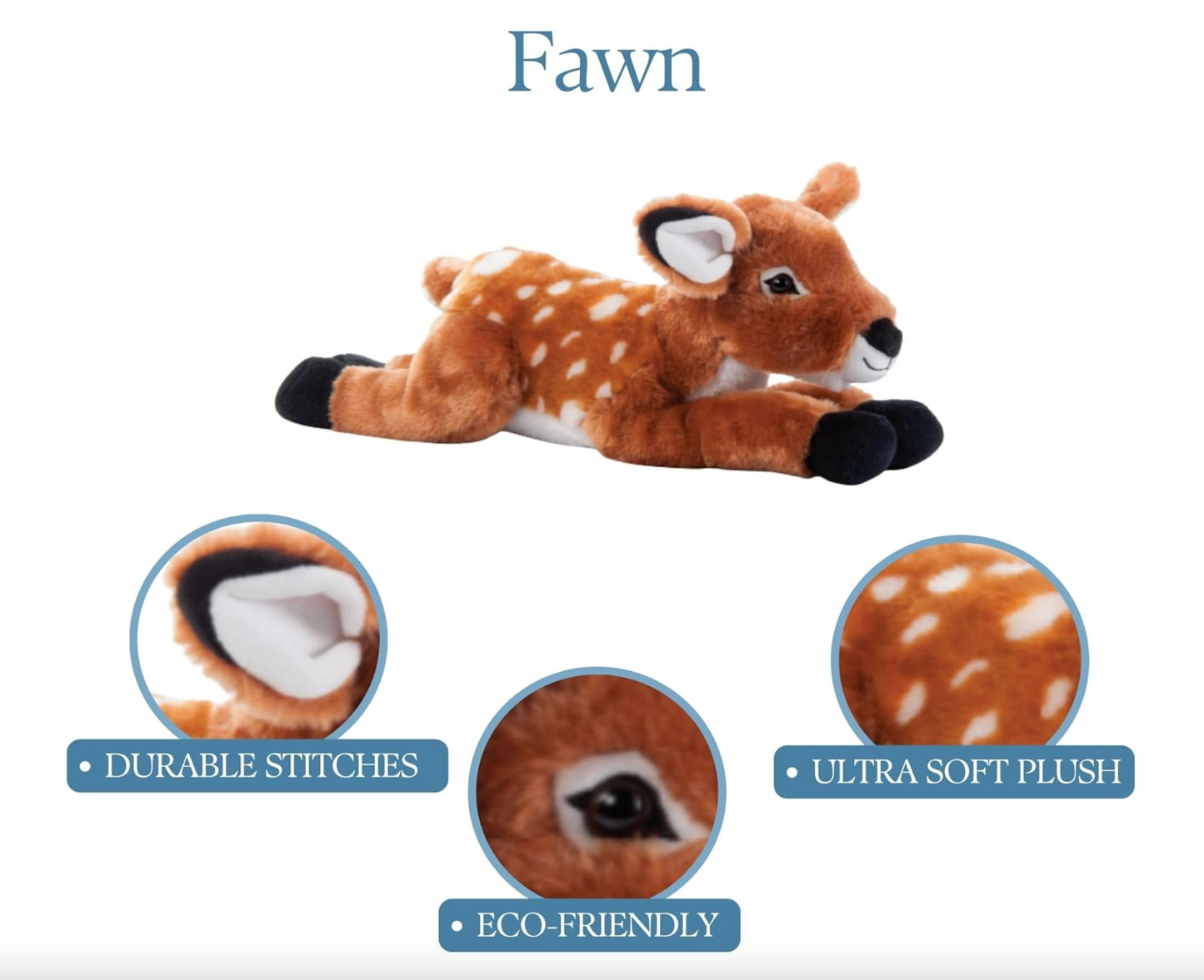 The Petting Zoo - 17" (43cm) Wild Onez Fawn