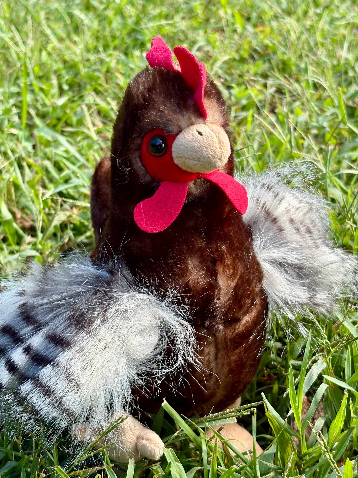 The Petting Zoo - 9" (20cm) Wild Onez Chicken Brown