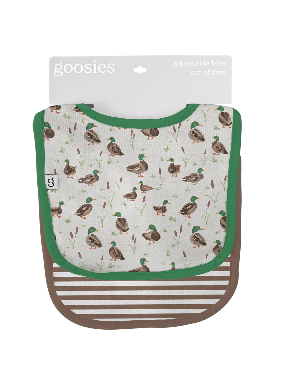 Goosies - Mallard Drake Ducks- Bib Set
