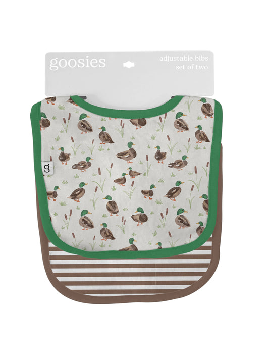 Goosies - Mallard Drake Ducks- Bib Set