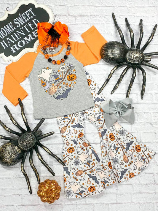 Halloween Haze Flared Pants Set