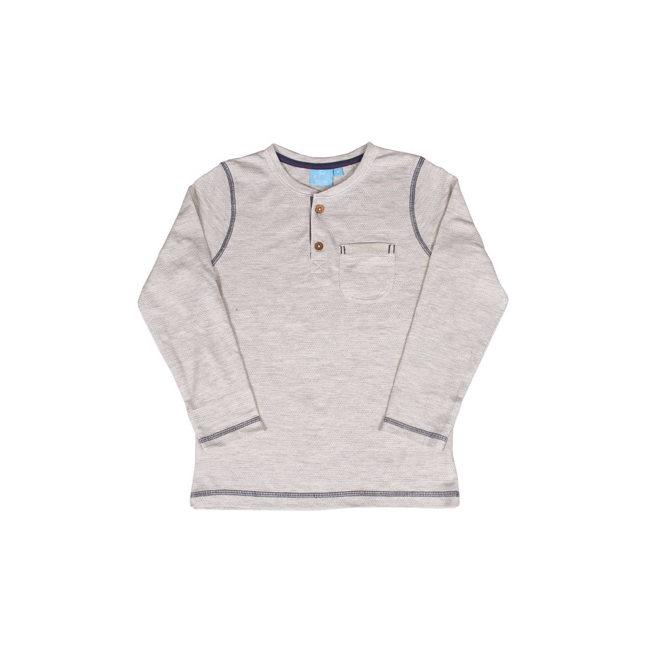 Bear Camp - Harper Long Sleeve Textured Henley - 2 Colors Toddler & Boys