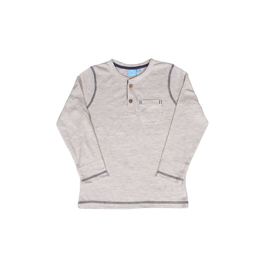 Bear Camp - Harper Long Sleeve Textured Henley - 2 Colors Toddler & Boys