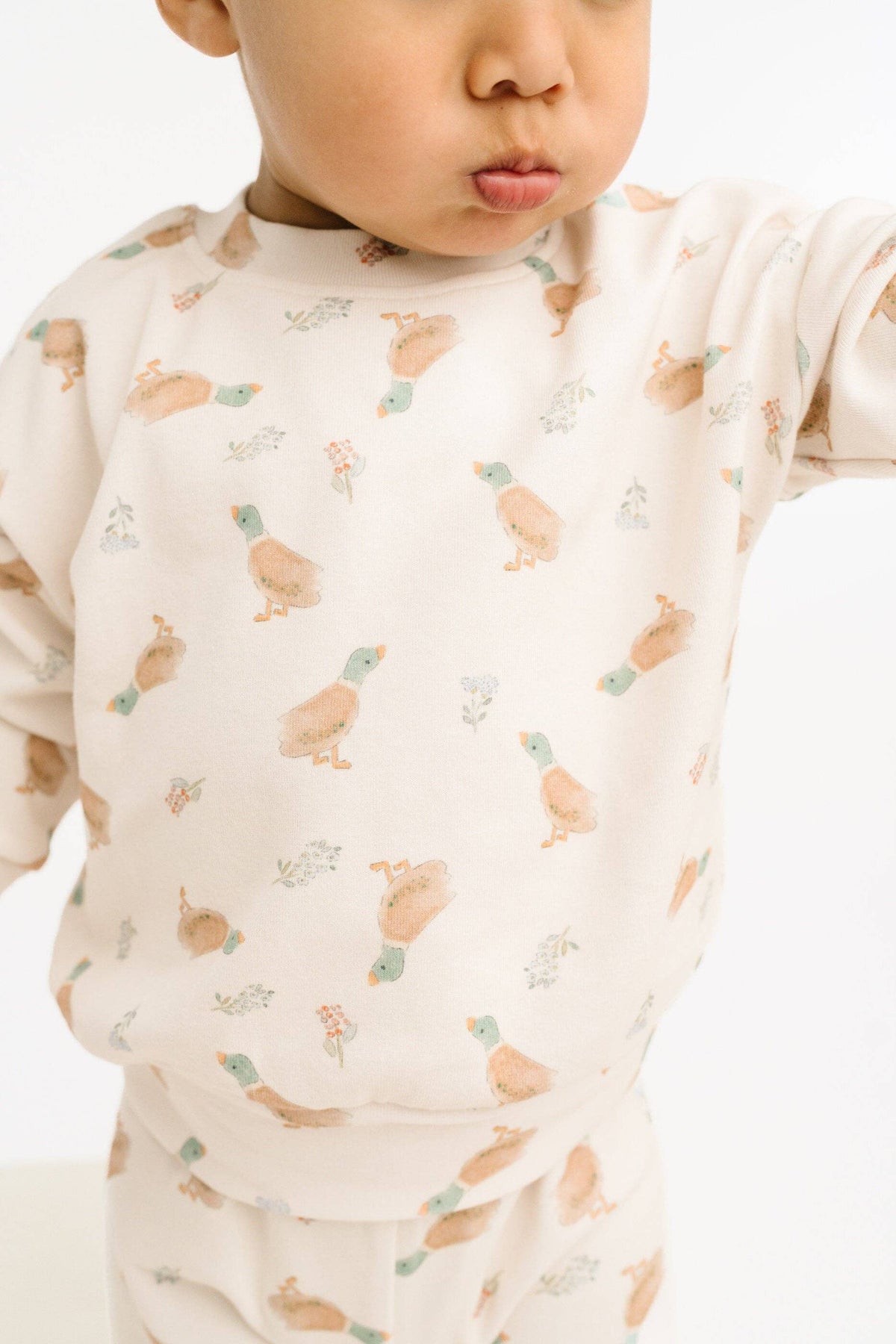 Little One Shop - Little Mallard Duck Crewneck Set