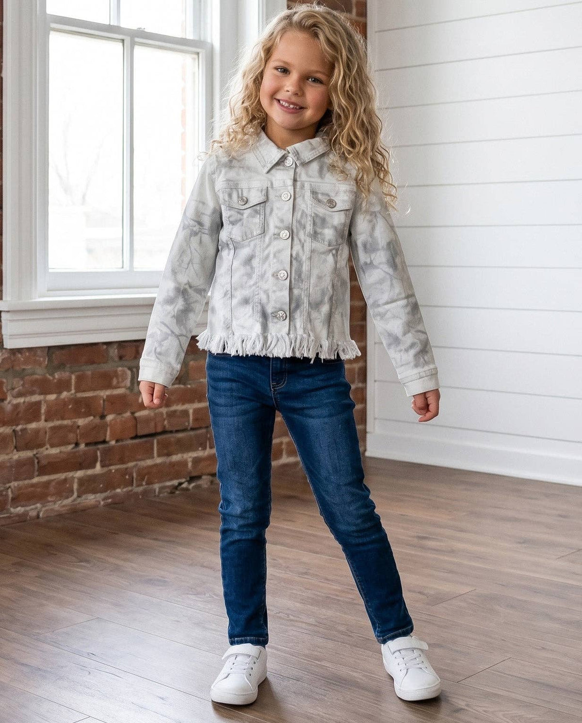 Kids City Scout Winter Camo Denim Jacket