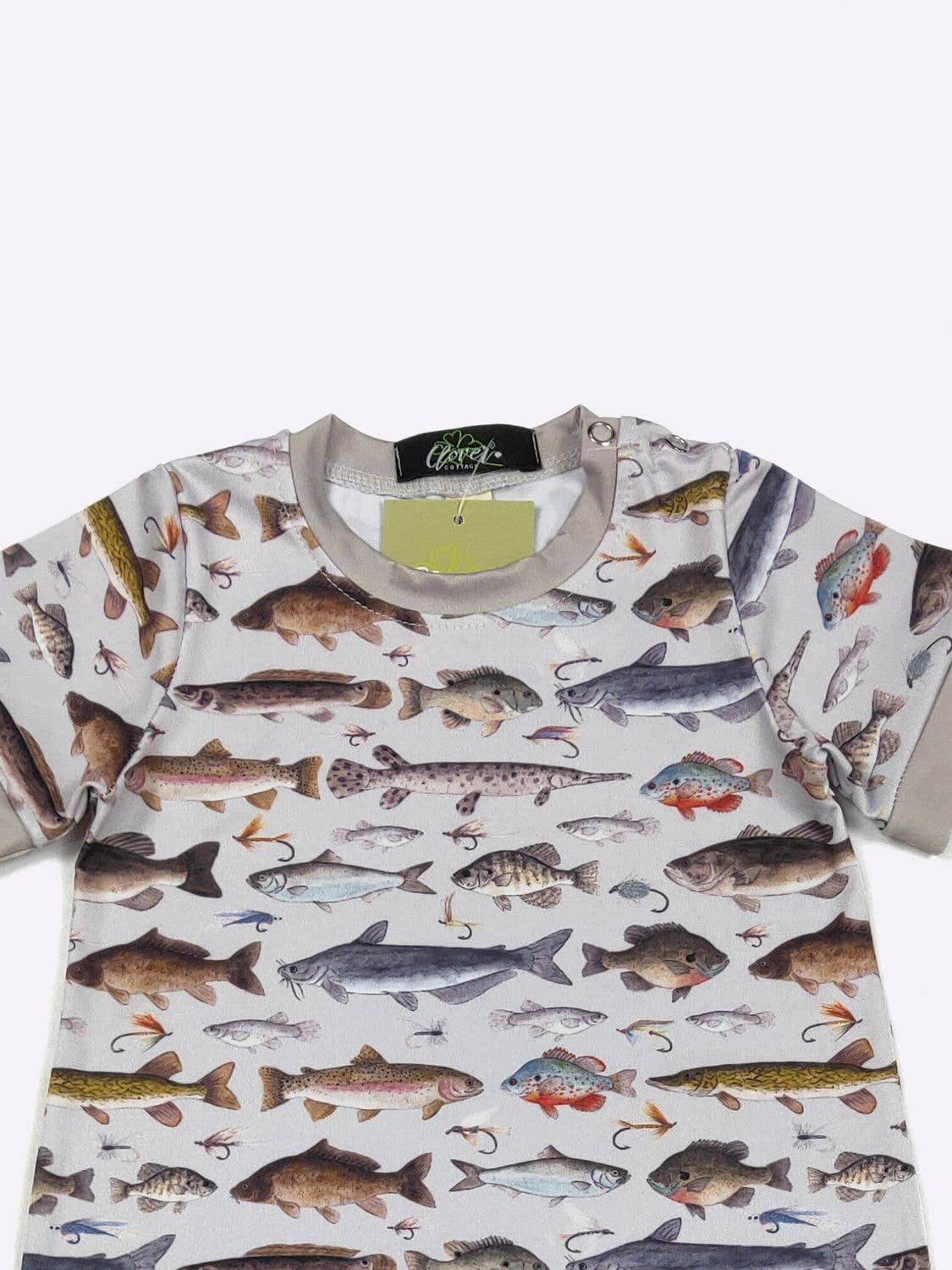 Fish Boy Romper