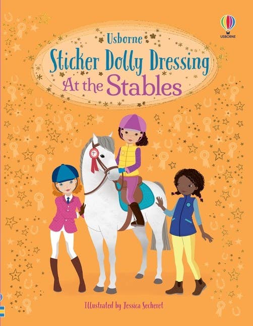HarperCollins - Sticker Dolly Dressing At the Stables: Usborne