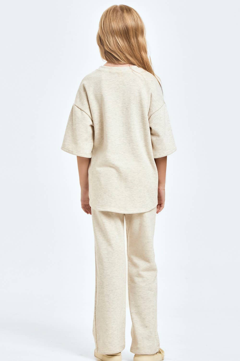 Cotton French Terry Top and Pants Set