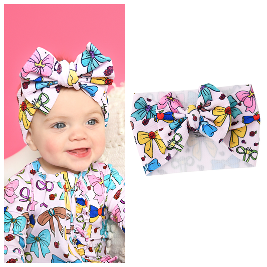 Princess HEADWRAP Baby Toddler Floral Hair Accessories