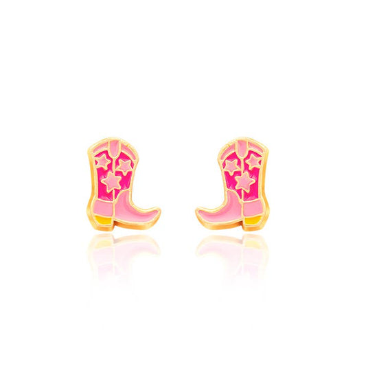 Girl Nation - Boot Scootin' Cutie | Western Cowgirl Stud Earrings