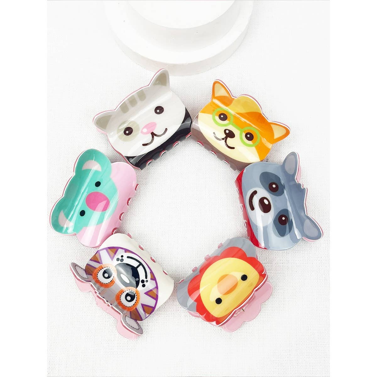 Cute Animal Friends Hair Claw Clip