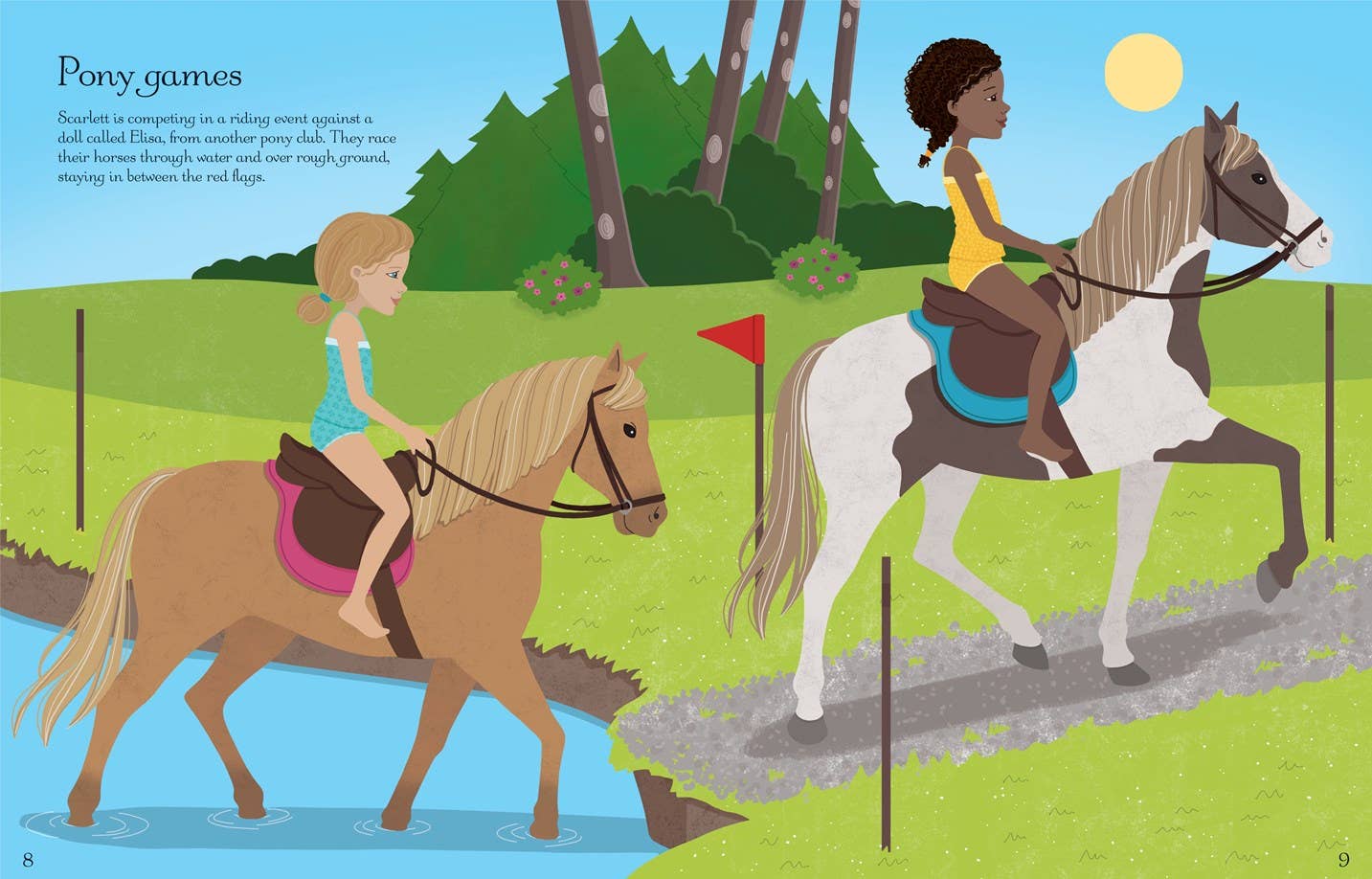 HarperCollins - Sticker Dolly Dressing At the Stables: Usborne
