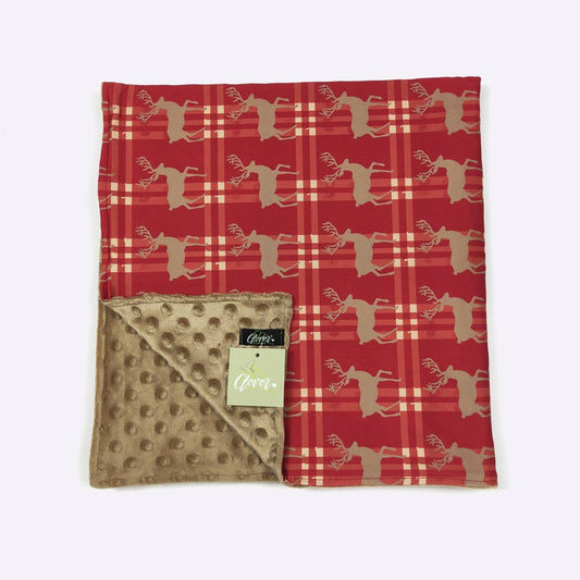 Clover Cottage - Tartan Deer Blanket
